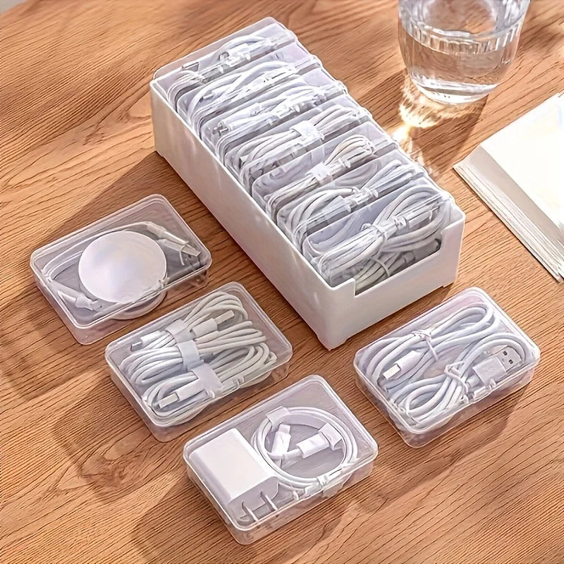 Kabelorganizer box voor bureau en lade