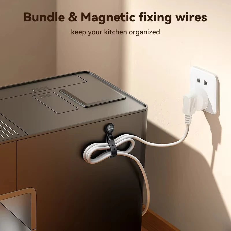 Magnetische kabelbinders 6 stuks, 11 cm
