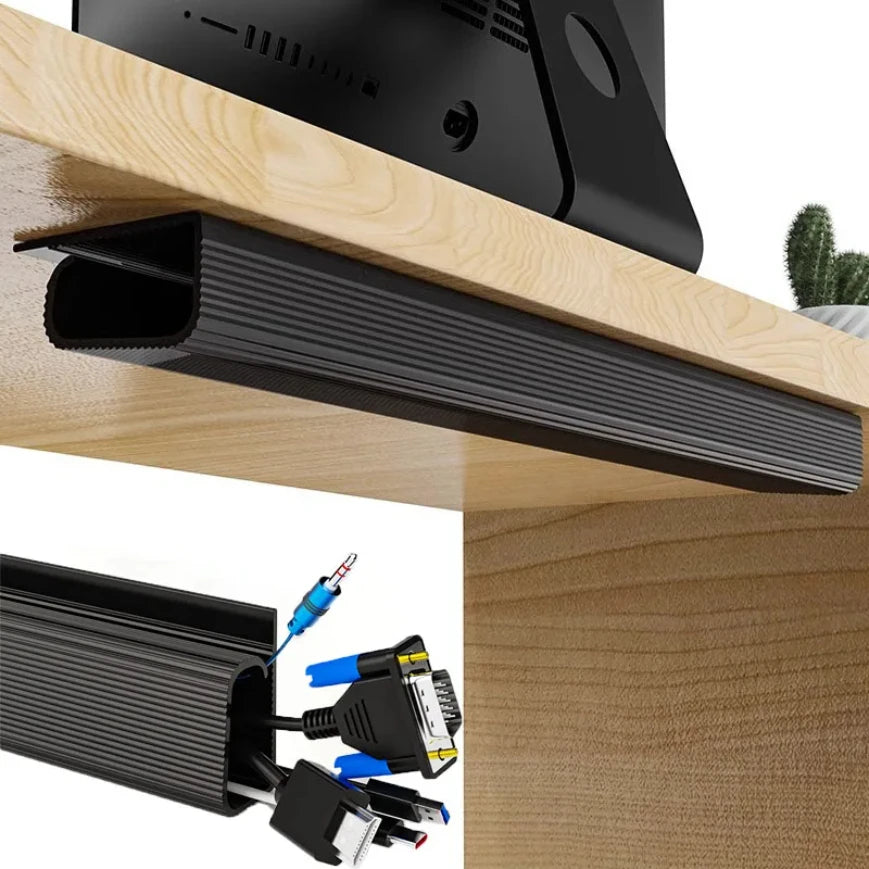 Bureau kabelgoot zonder boren, in 4 kleuren