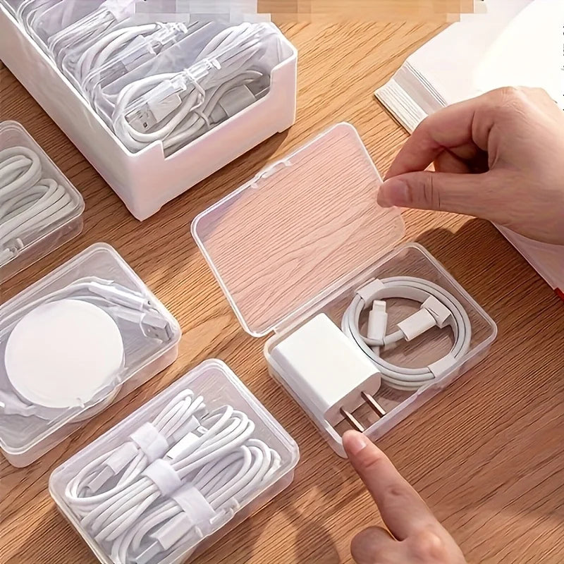 Kabelorganizer box voor bureau en lade