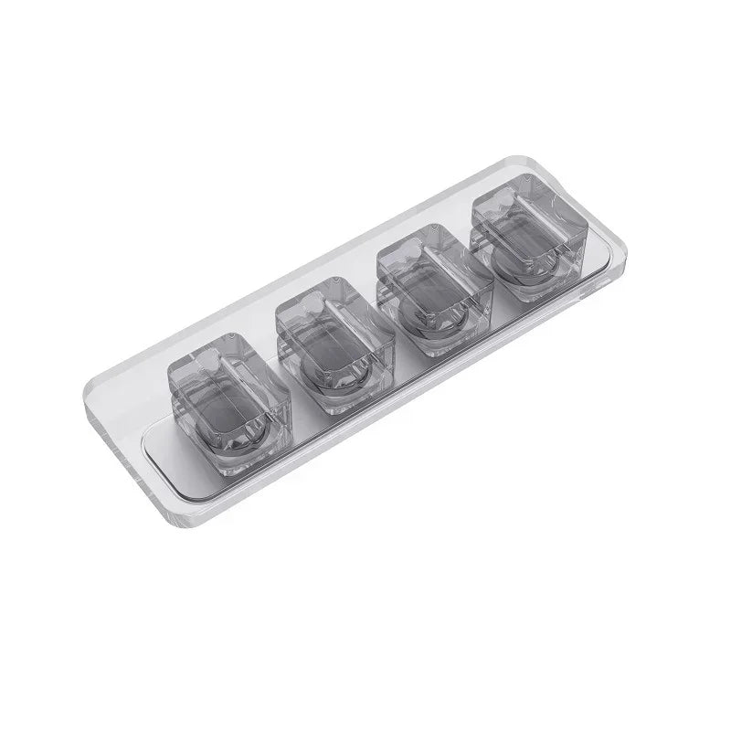 Magnetische kabelclips met pad voor onder bureau