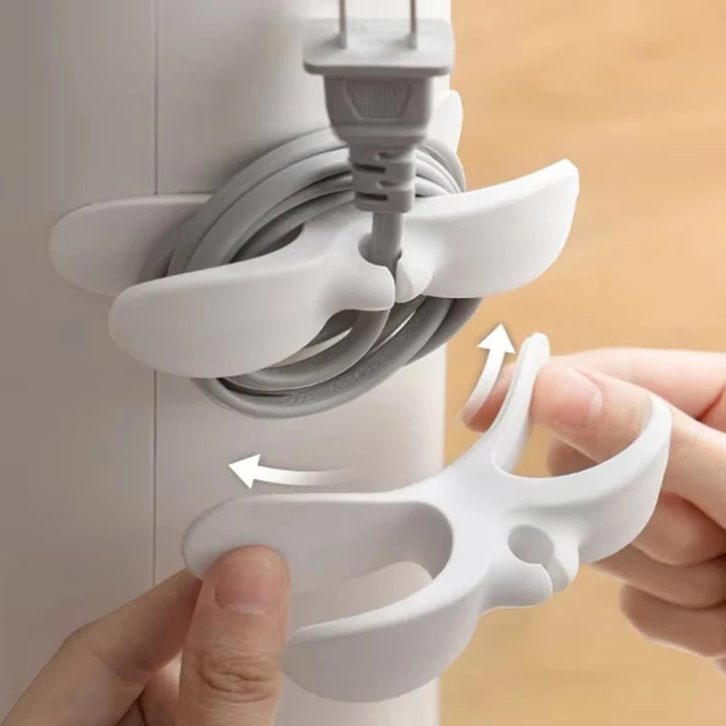 Kabelclips voor bureau, 6 kleuren