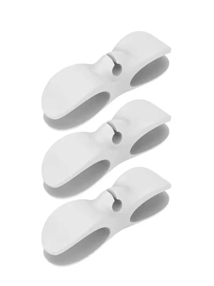 Kabelclips voor bureau, 6 kleuren