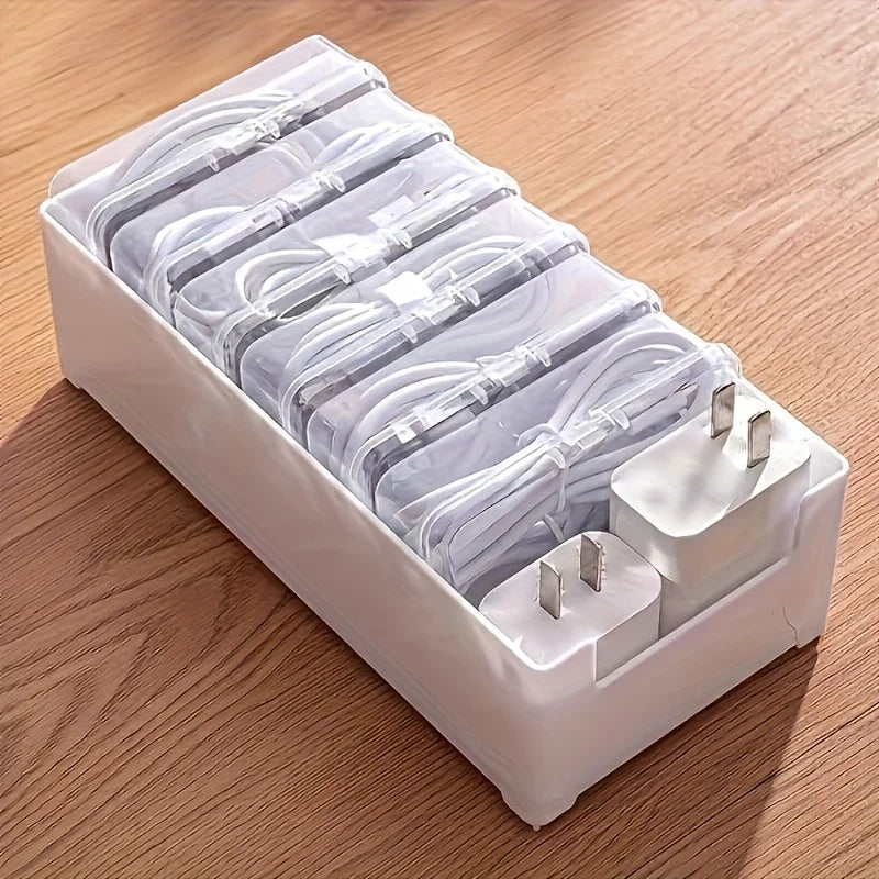 Kabelorganizer box voor bureau en lade