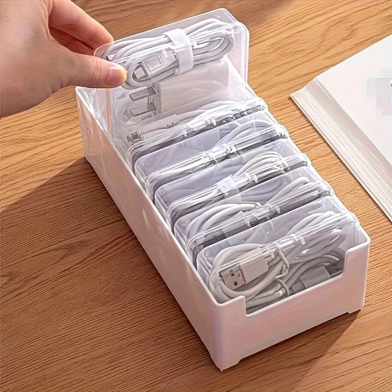 Kabelorganizer box voor bureau en lade