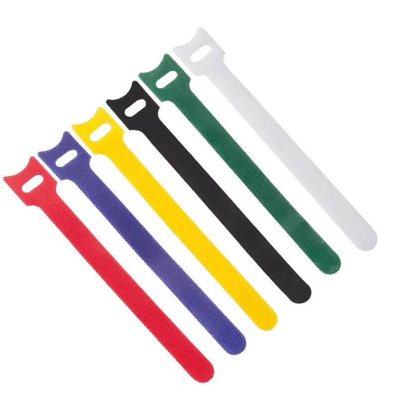 Herbruikbare kabelbinders van nylon klittenband