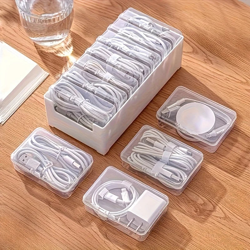 Kabelorganizer box voor bureau en lade